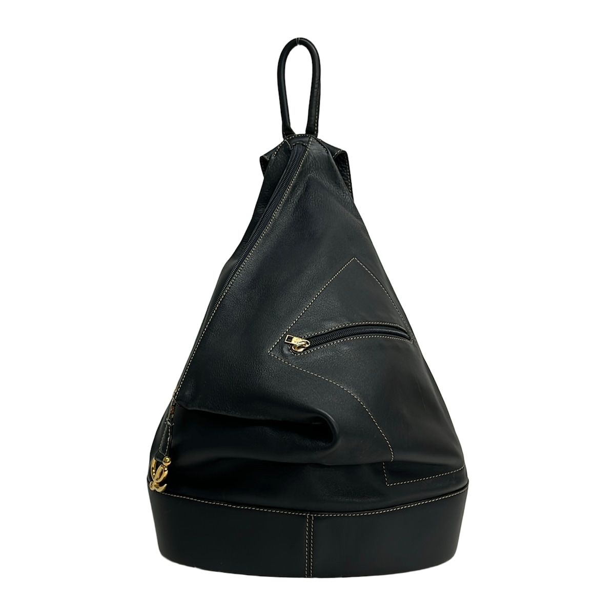 Loewe Backpack Anton Dark Navy Leather