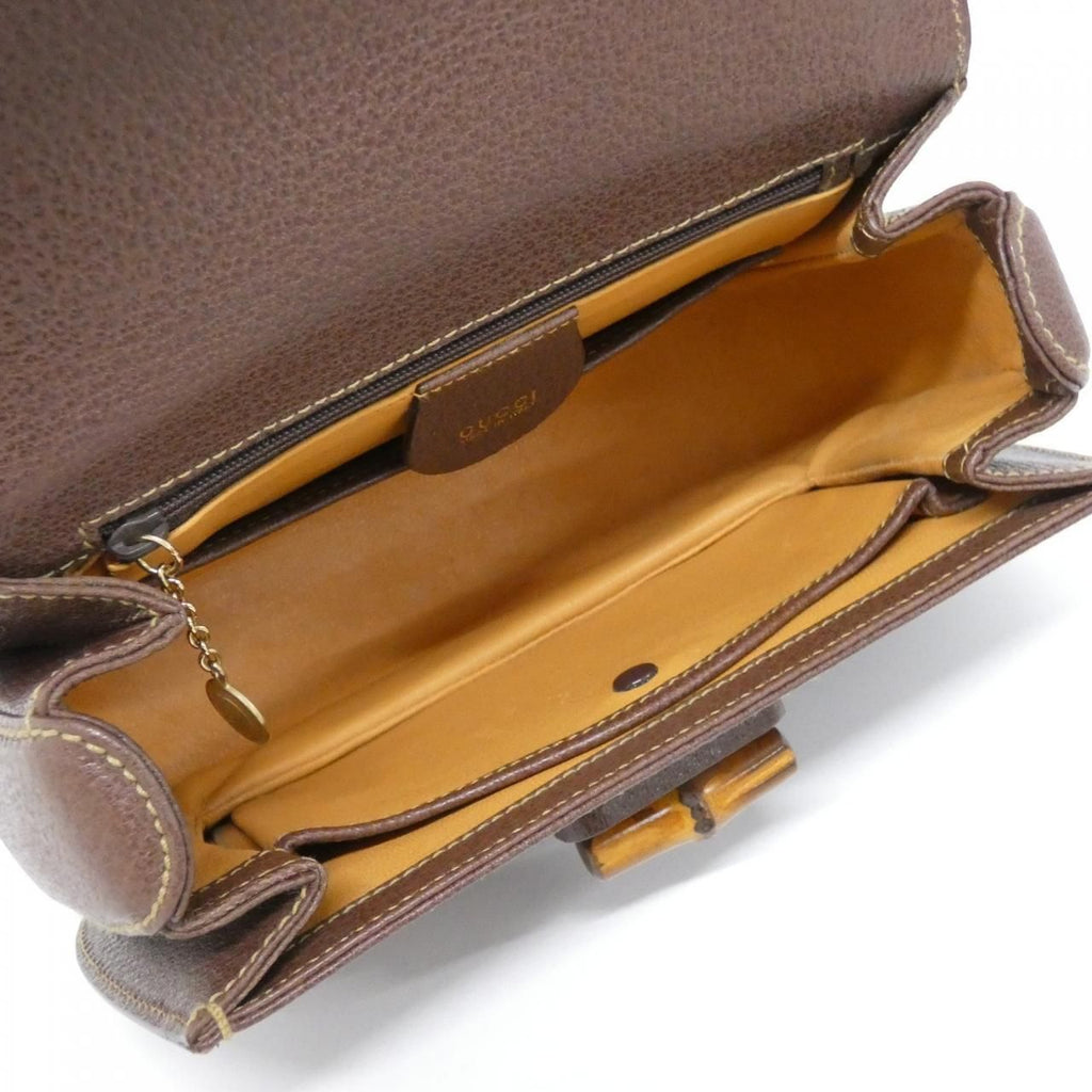 Gucci Vintage Bag Handbag Brown — view 8