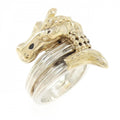 Hermes Vintage 925/750 Yellow Gold Ring