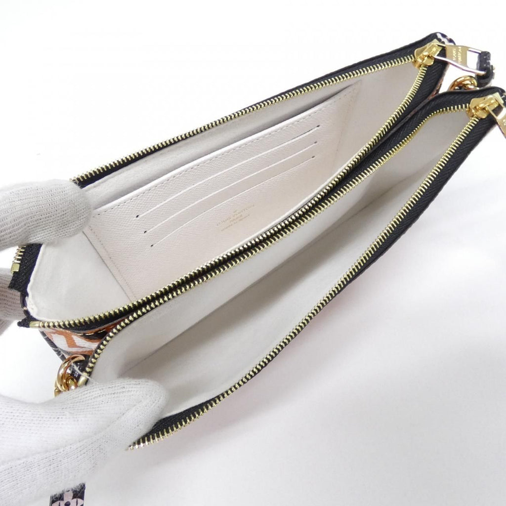 Louis Vuitton LV Crafty Pochette Double Zip Shoulder Bag — view 4