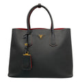 Prada Tote Bag Black Leather