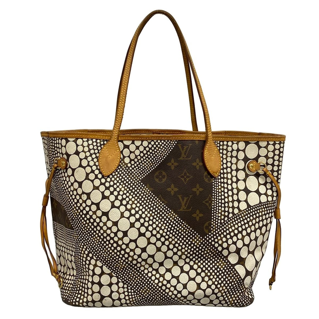 Louis Vuitton Tote Bag x Yayoi Kusama Neverfull MM Blanc