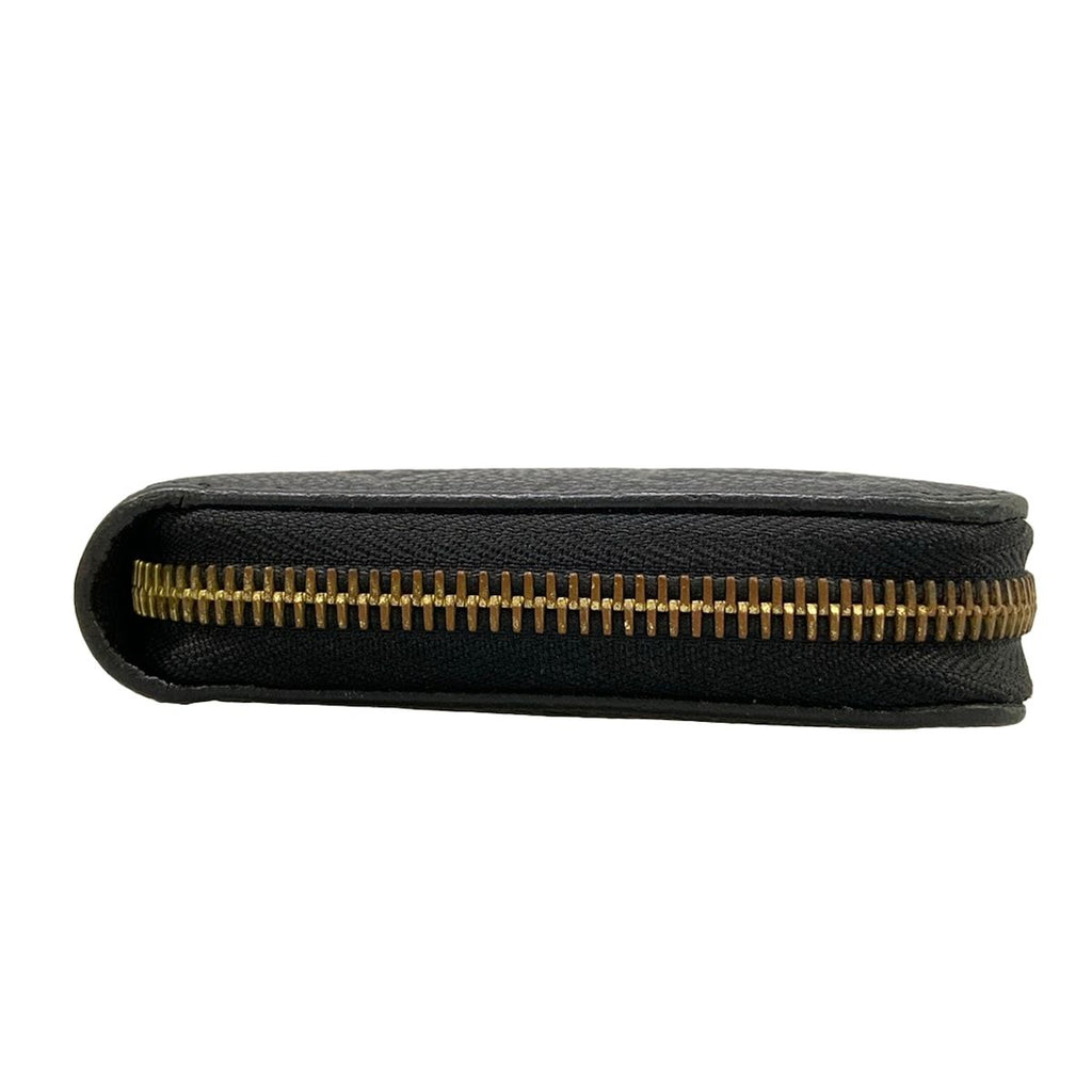 Louis Vuitton Wallet Monogram Empreinte Zippy Noir Leather — view 8