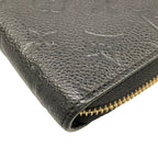 Louis Vuitton Wallet Monogram Empreinte Zippy Noir Leather — view 7