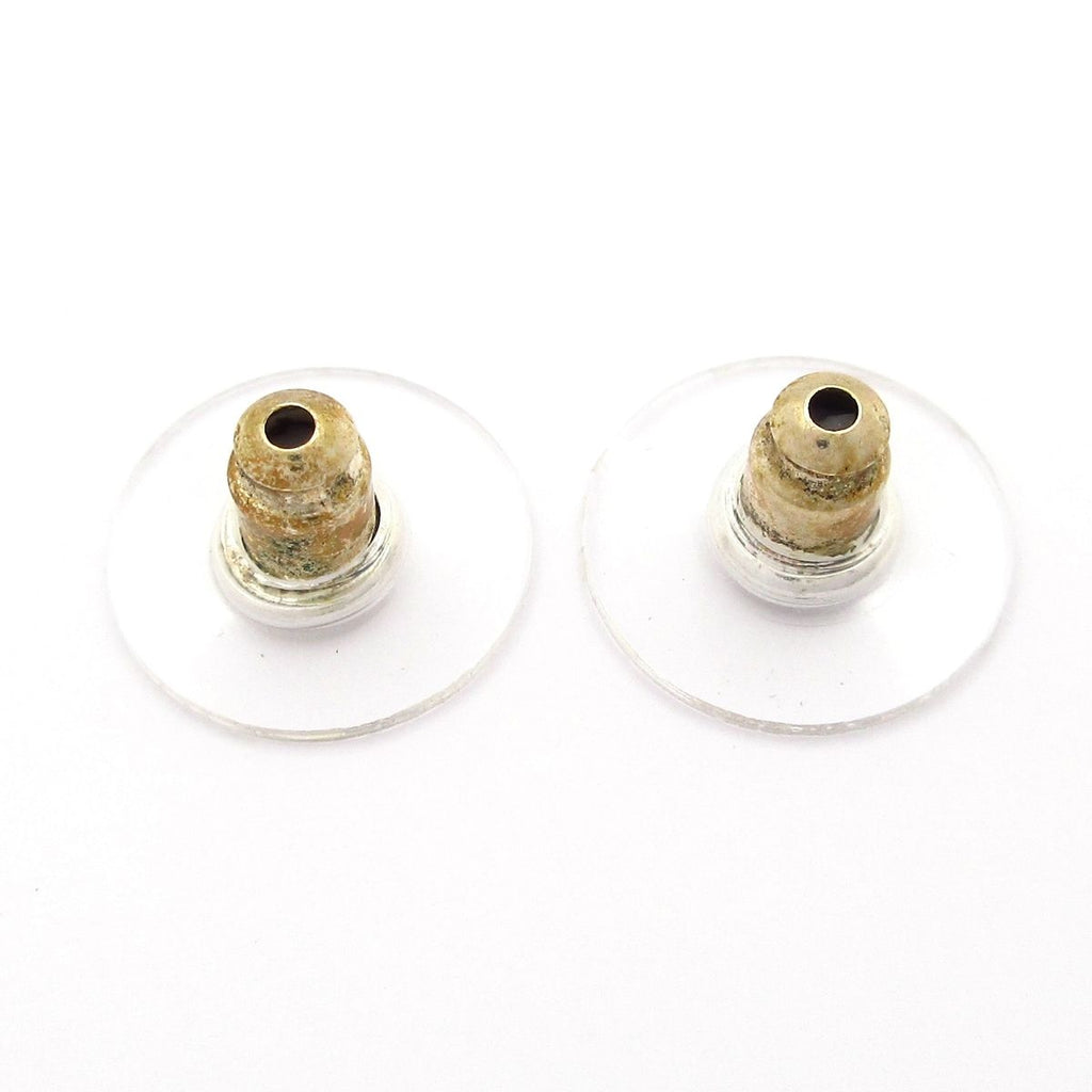 Chanel Earrings Gold CC Logo — view 6