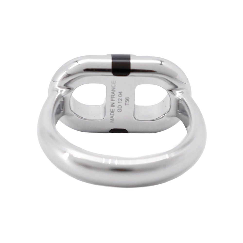 Hermes Ring Maillon Black Silver — view 3