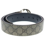 Gucci Interlocking G Belt G Leather Beige — view 2