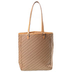 Dior Monsieur Trotter Canvas Leather Shoulder Tote Bag Silver Beige Brown — view 2