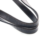 Prada Triangle Logo Handbag Leather Nylon Silver — view 7