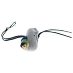 Loewe Snafjita Whale and Child Felt Bag Charm Strap Mascot Gray — view 4
