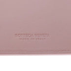 Bottega Veneta Intrecciato Valentine Coin Purse Card Case Fragment Pink Leather — view 5