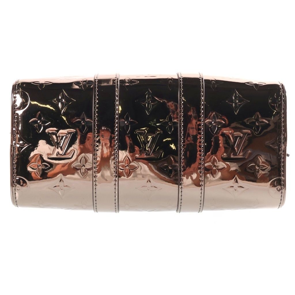 Louis Vuitton Monogram Mirror Keepall Bandouliere 25 Metallic Leather 2-Way Bag — view 4