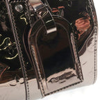 Louis Vuitton Monogram Mirror Keepall Bandouliere 25 Metallic Leather 2-Way Bag — view 6