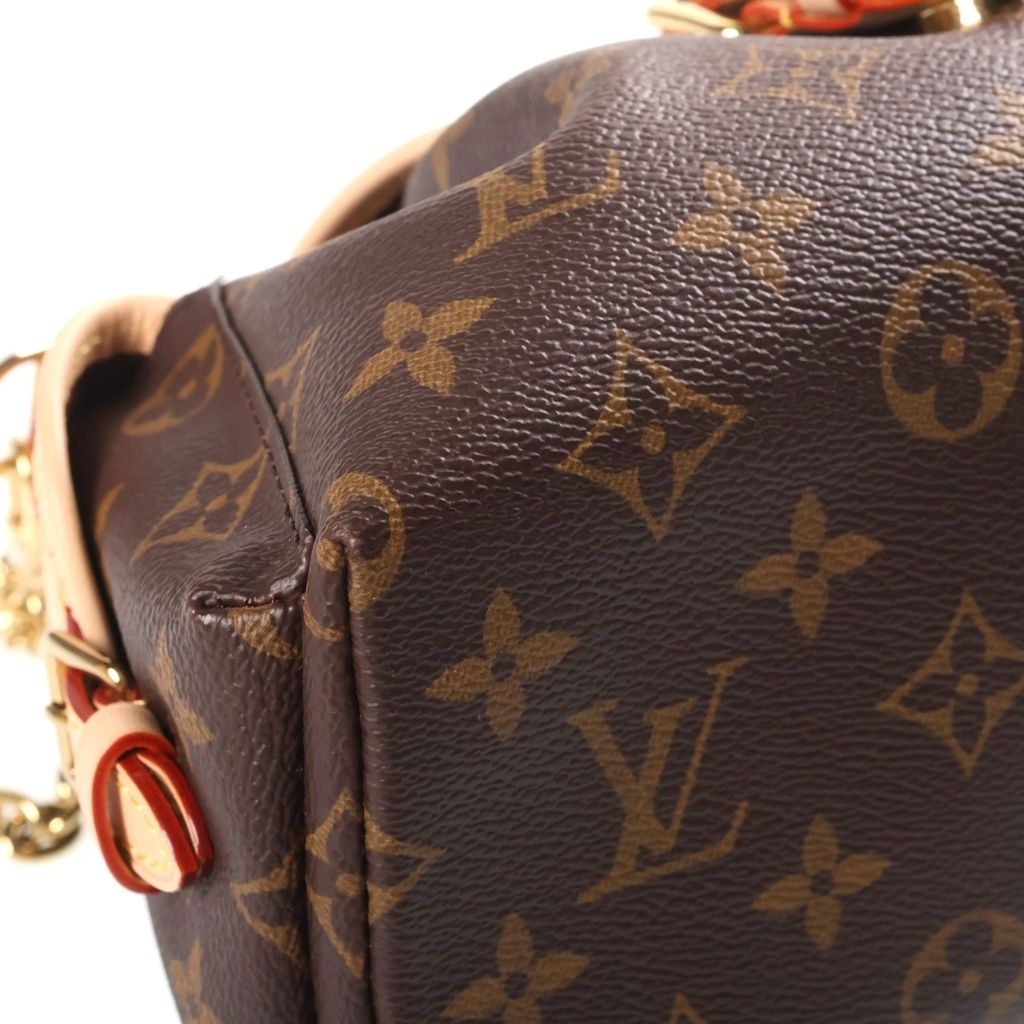 Louis Vuitton Monogram Odyssey PM Leather 2-Way Chain Shoulder Bag Brown — view 5