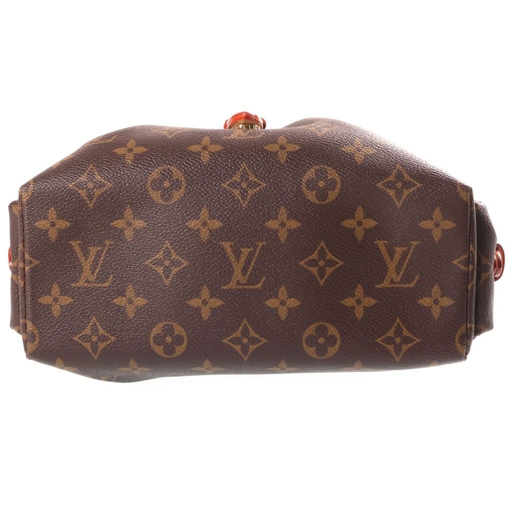Louis Vuitton Monogram Odyssey PM Leather 2-Way Chain Shoulder Bag Brown — view 4