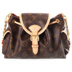 Louis Vuitton Monogram Odyssey PM Leather 2-Way Chain Shoulder Bag Brown