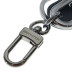 Louis Vuitton Key Holder LV Signature Chain Black Silver — view 5
