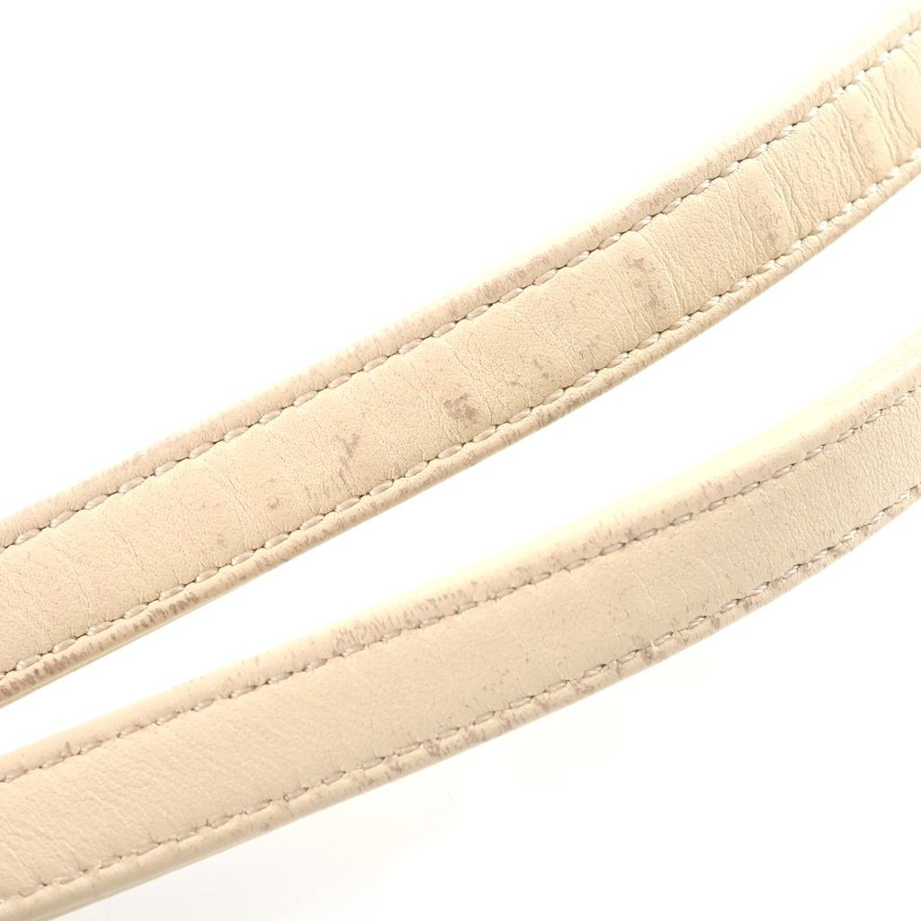 Chanel CC Logo Deauville PM Tote Bag Tweed Leather Ivory Gold Plate — view 7