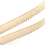 Chanel CC Logo Deauville PM Tote Bag Tweed Leather Ivory Gold Plate — view 7