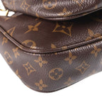 Louis Vuitton Monogram Multi Pochette Accessoires Shoulder Bag Brown Leather — view 5