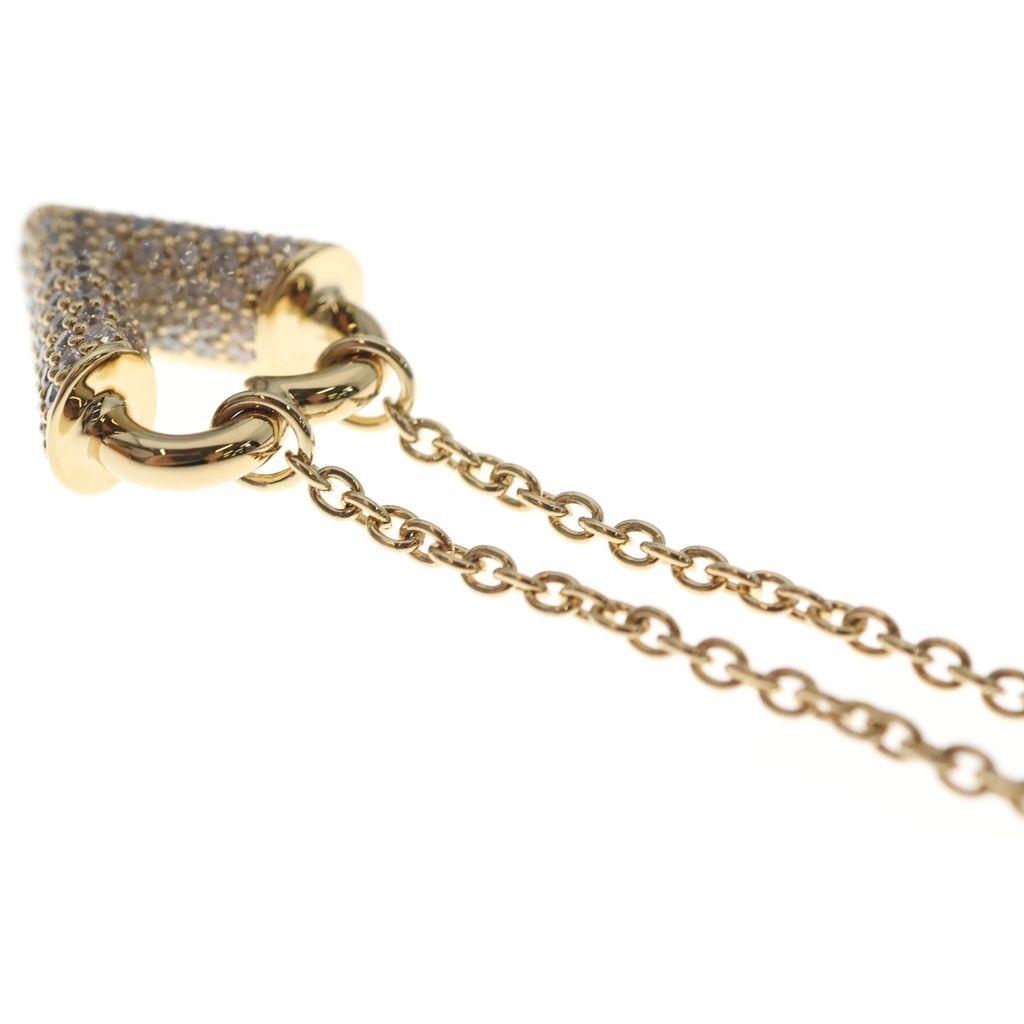 Louis Vuitton Essential Love Necklace Rhinestone Gold — view 5