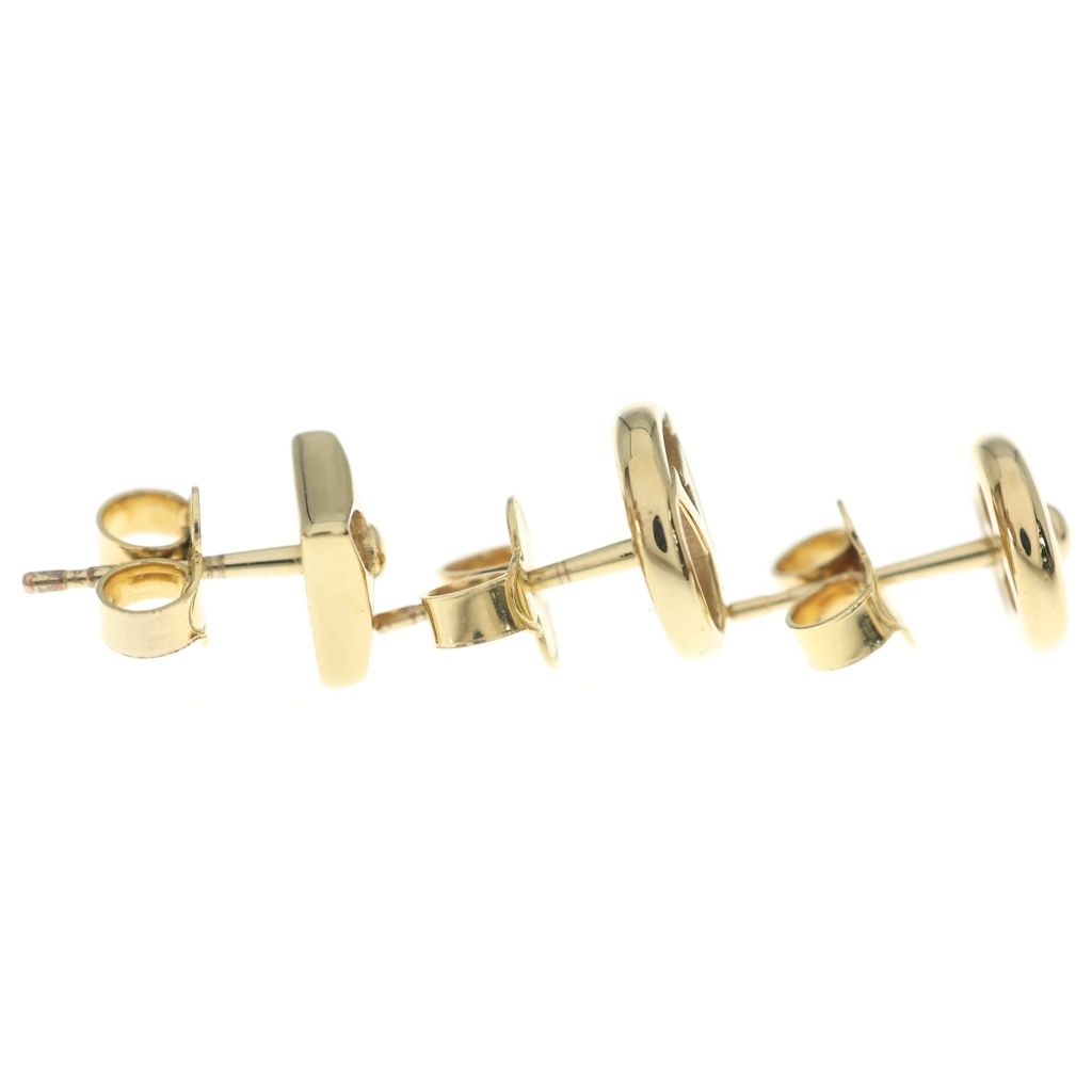Louis Vuitton Earrings Crazy in Lock Gold — view 4