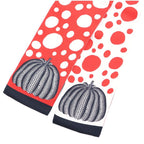 Louis Vuitton Yayoi Kusama Bandeau Infinity Dot Red White Silk Scarf — view 4