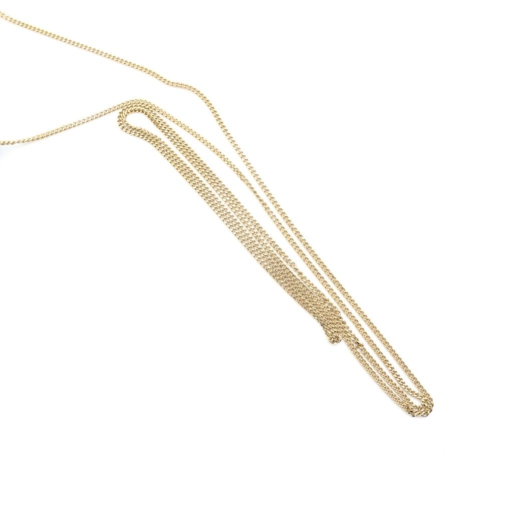 Fendi Nano Bucket Chain Mini Shoulder Bag Charm White Leather Gold — view 7