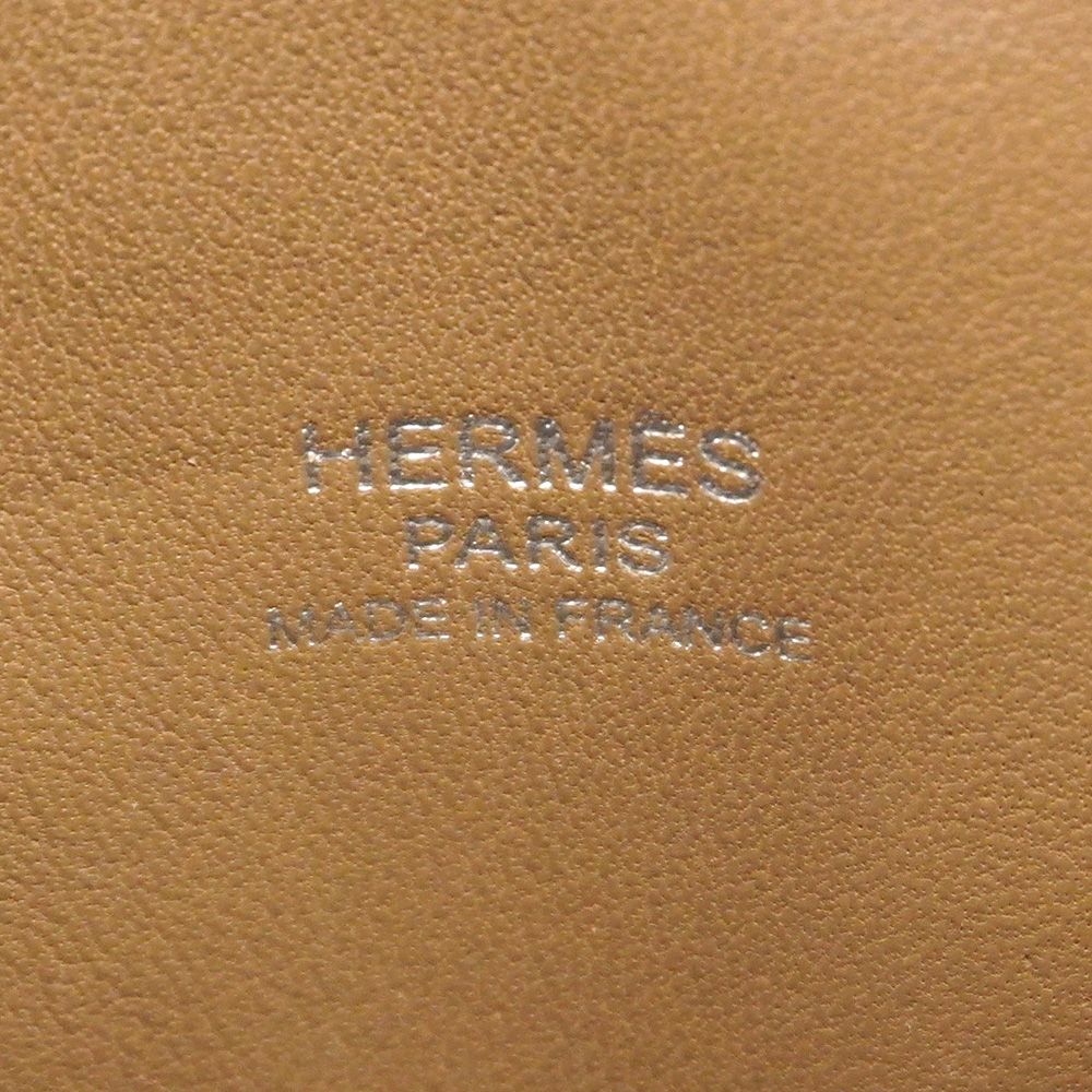 Hermes Handbag Bolide 27 Chevre Etoupe Silver 2-Way Bag — view 5