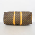 Louis Vuitton Boston Bag Monogram Keepall 55 Brown — view 3