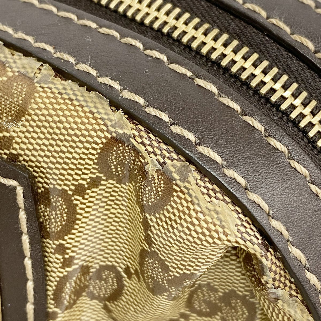 Gucci Handbag GG Crystal Brown Champagne Gold — view 7