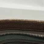Gucci Shoulder Bag GG Canvas Brown Silver — view 8