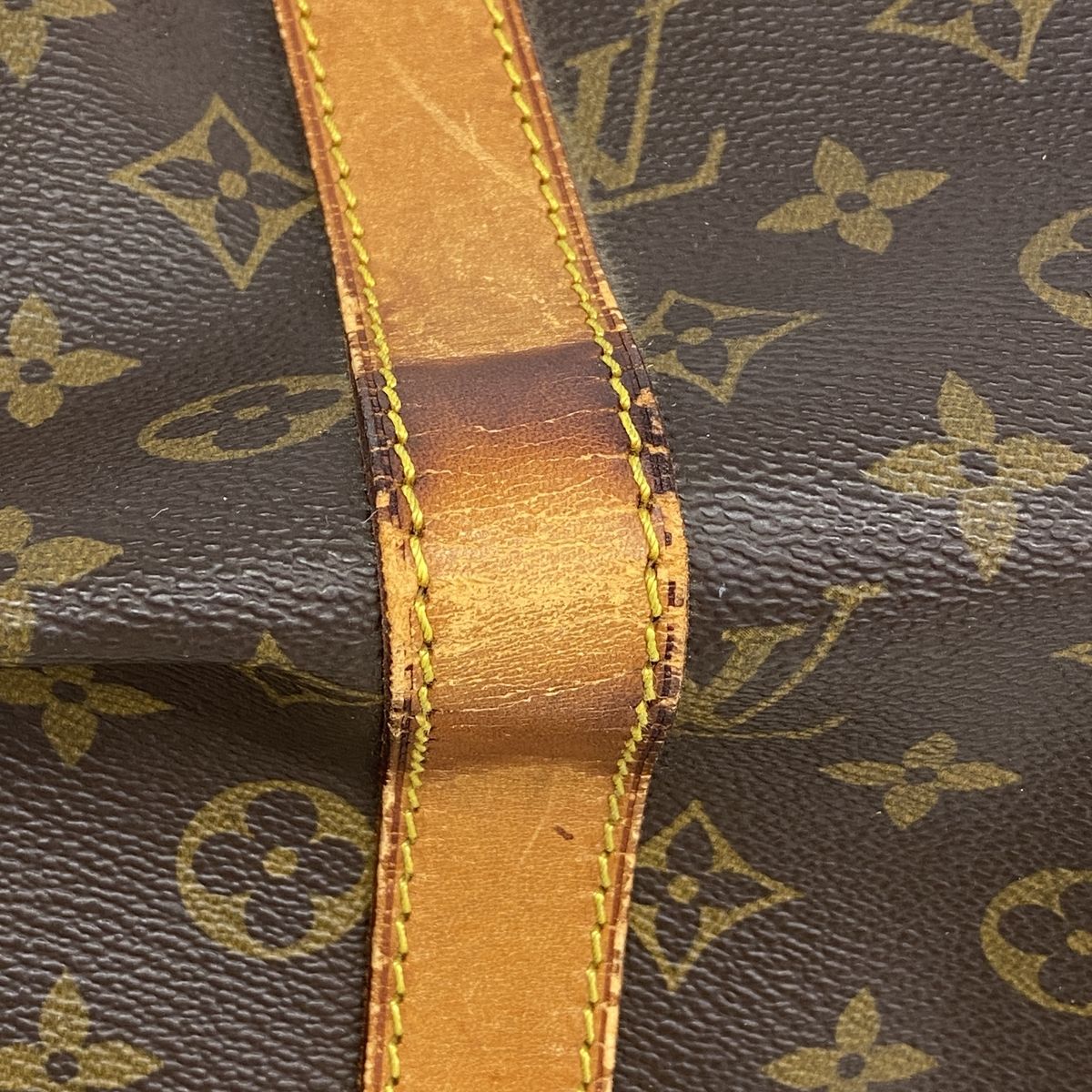 Louis Vuitton Boston Bag Monogram Keepall 45 Brown — view 7