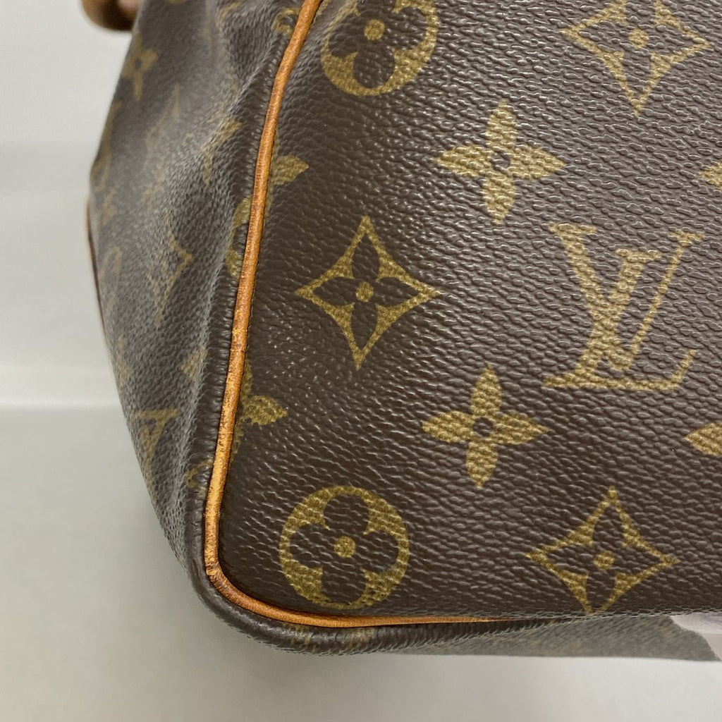 Louis Vuitton Boston Bag Monogram Keepall 45 Brown — view 6