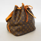 Louis Vuitton Shoulder Bag Monogram Petit Noe Brown — view 2