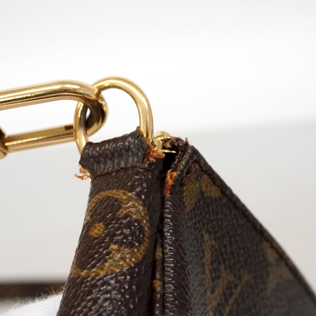 Louis Vuitton Pouch Monogram Pochette Accessoires Brown — view 6