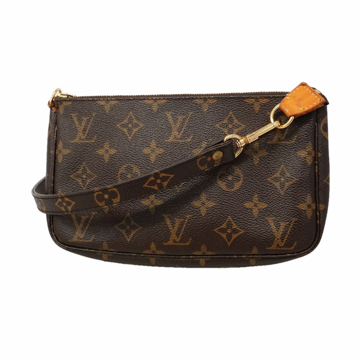 Louis Vuitton Pouch Monogram Pochette Accessoires Brown