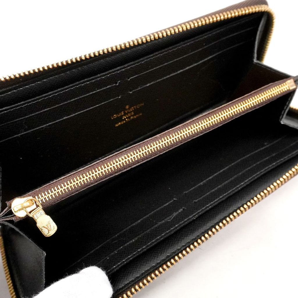 Louis Vuitton Wallet Monogram Reverse Portefeuille Clemence Brown — view 4