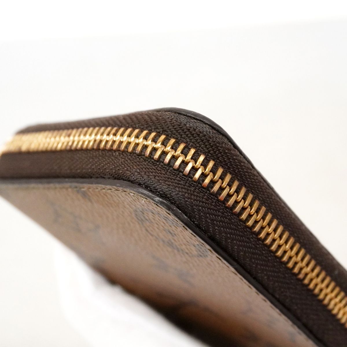 Louis Vuitton Wallet Monogram Reverse Portefeuille Clemence Brown — view 8