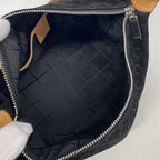 Celine Handbag C Macadam Suede Black Silver — view 4