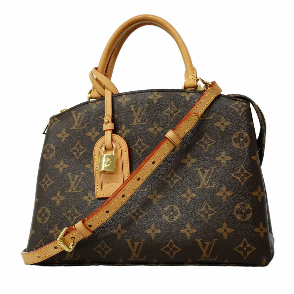 Louis Vuitton Handbag Monogram Petit Palais PM Brown 2-Way Bag
