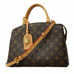 Louis Vuitton Handbag Monogram Petit Palais PM Brown 2-Way Bag