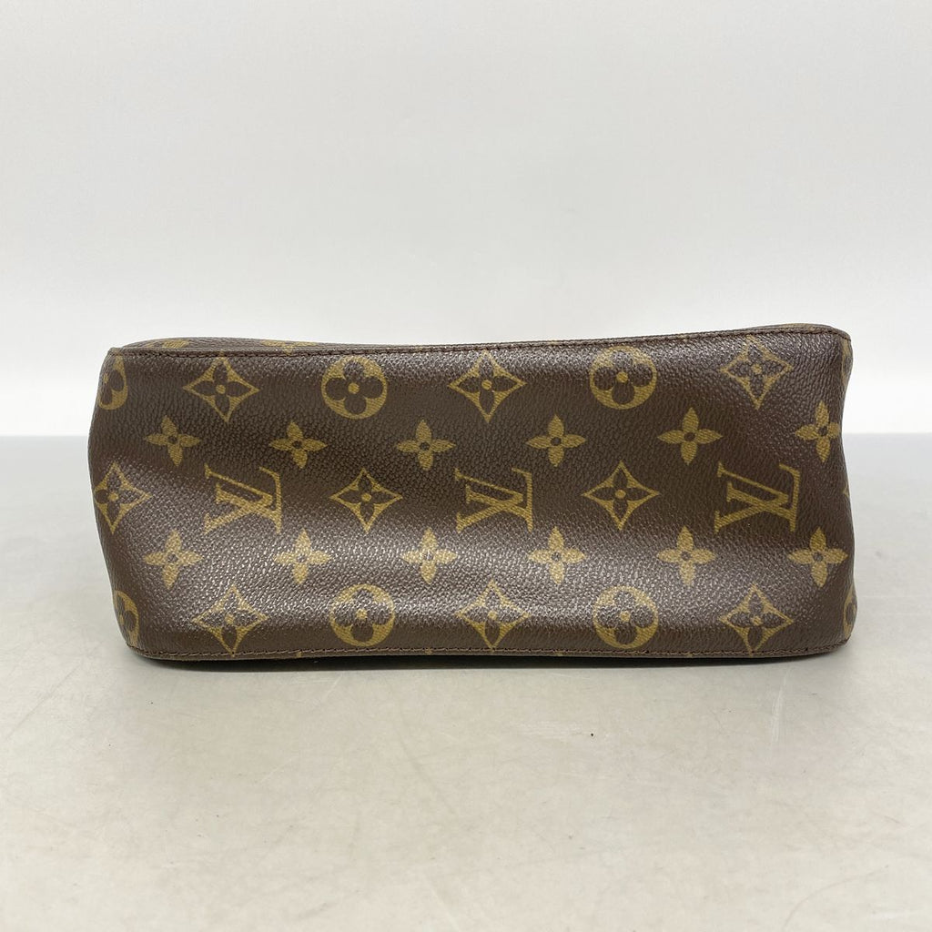 Louis Vuitton Shoulder Bag Monogram Looping MM Brown — view 3