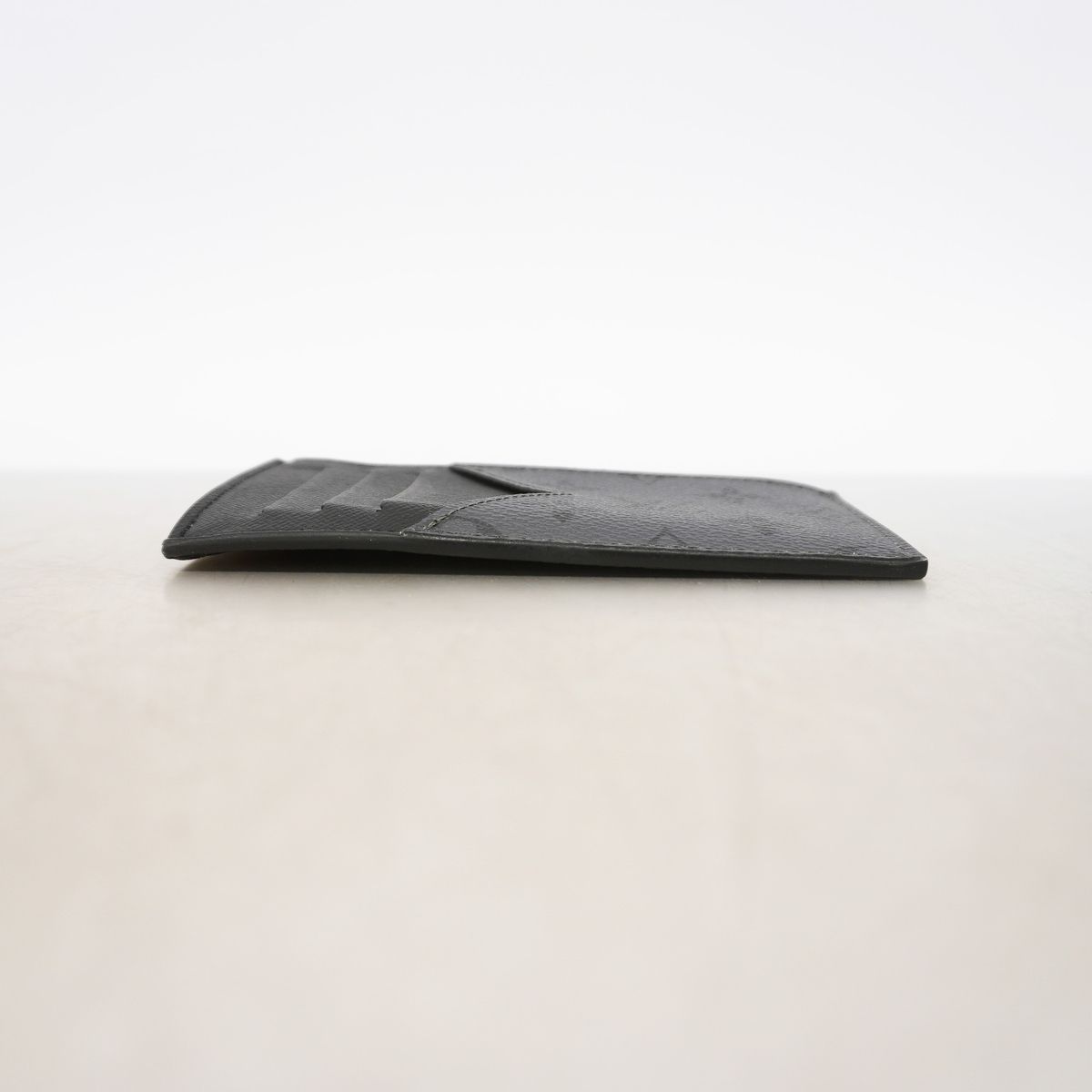 Louis Vuitton Monogram Eclipse Coin Card Holder Black — view 2