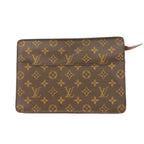Louis Vuitton Clutch Monogram Pochette Homme Brown