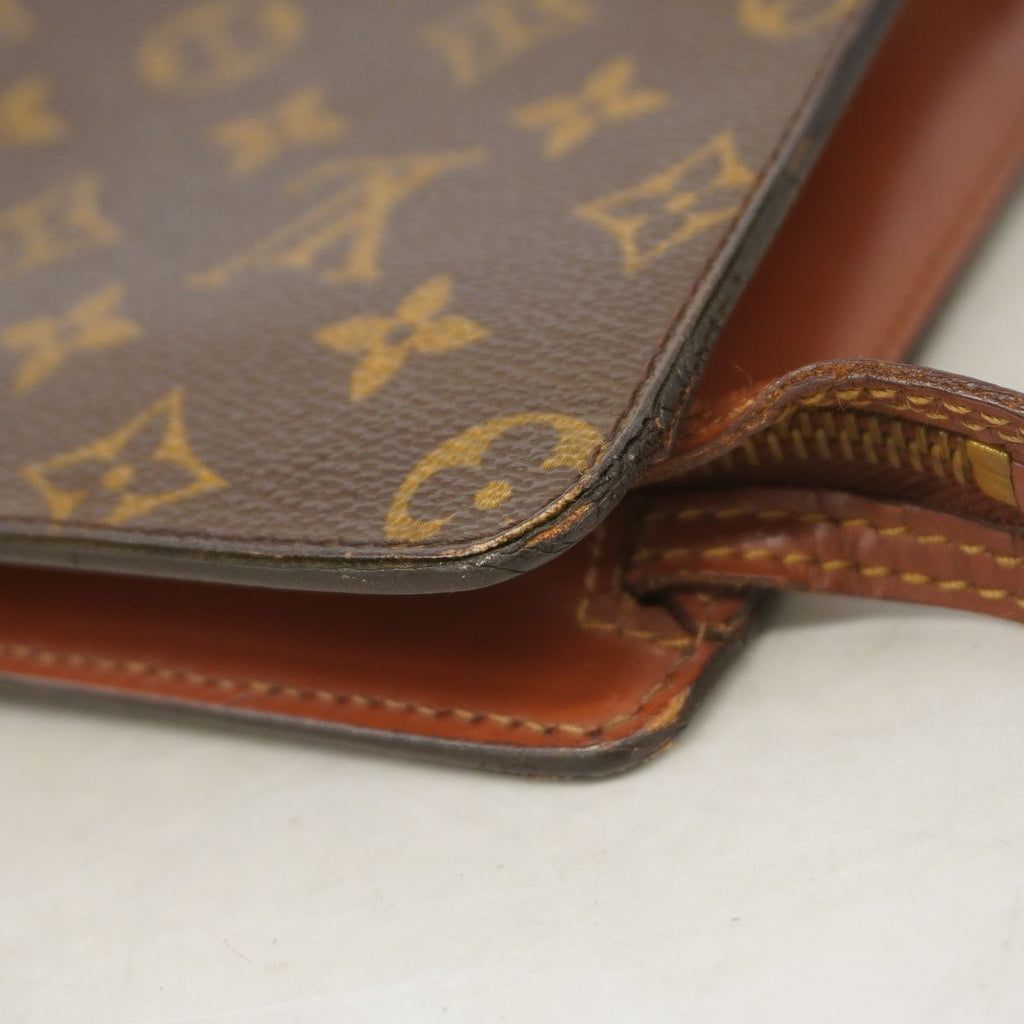 Louis Vuitton Clutch Monogram Pochette Homme Brown — view 8