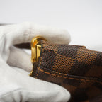 Louis Vuitton Shoulder Bag Damier Portobello PM Ebene — view 8