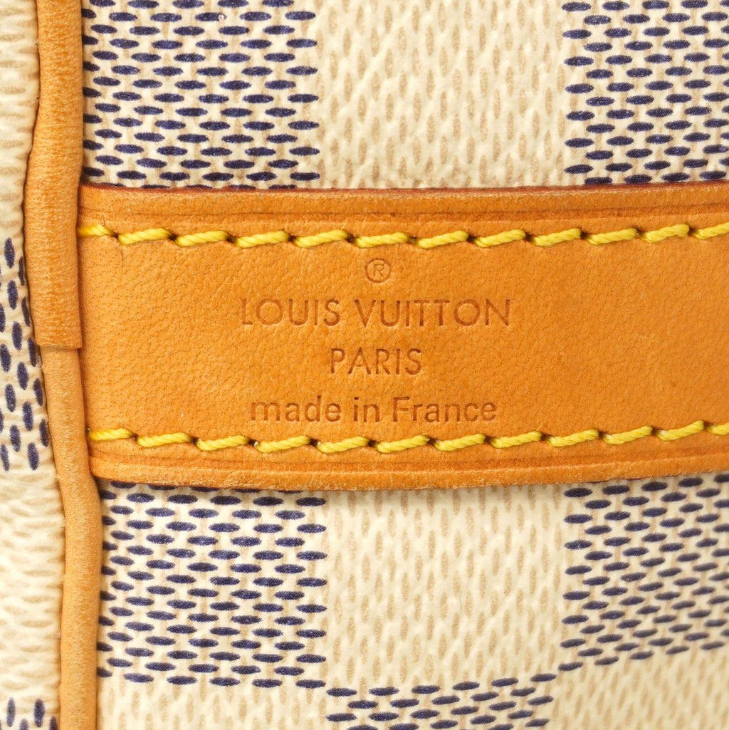 Louis Vuitton Handbag Damier Azur Speedy Bandouliere 30 White — view 5