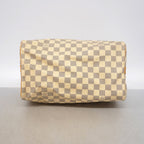 Louis Vuitton Handbag Damier Azur Speedy Bandouliere 30 White — view 3