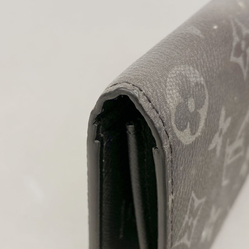 Louis Vuitton Wallet Monogram Galaxy Portefeuille Brazza Black — view 6